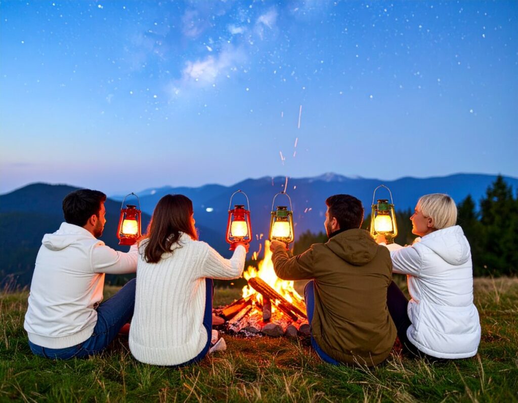 キャンプの夜を彩る、あなただけの光を見つけよう!