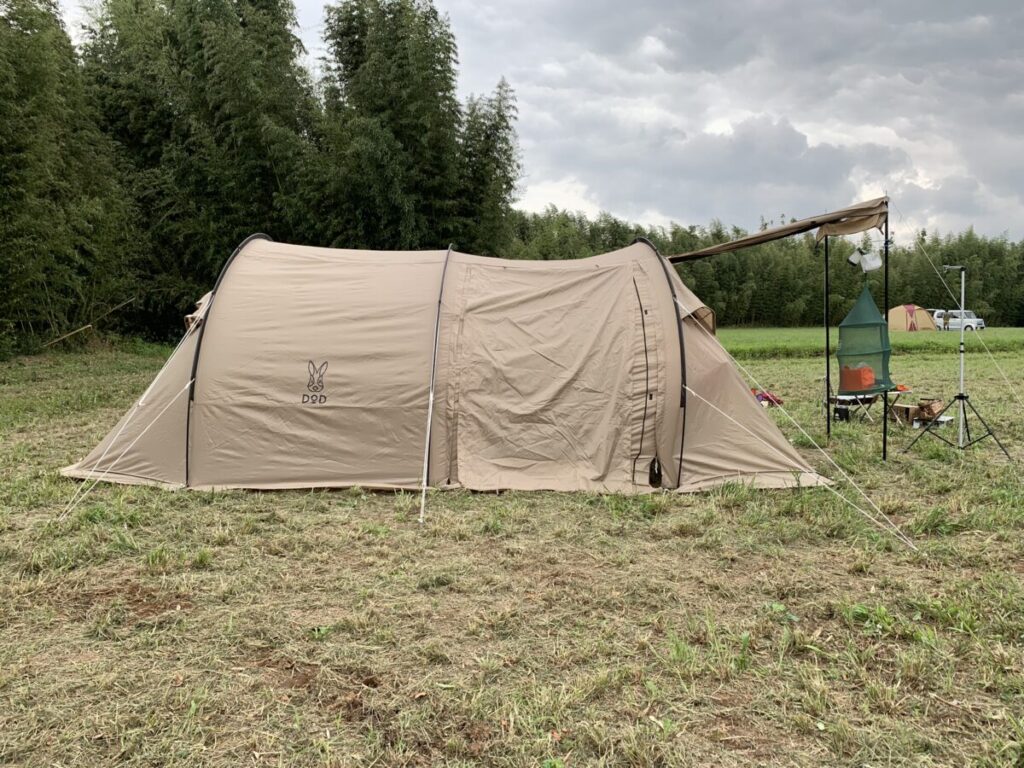 おすすめしたいDOD（ディーオーディー）のカマボコテント3S